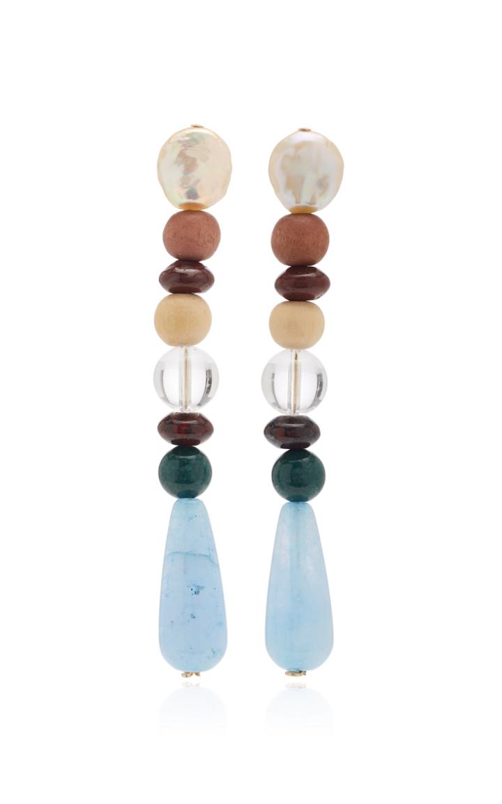 Moda Operandi Nst Studio Earth Tone Drop Earrings