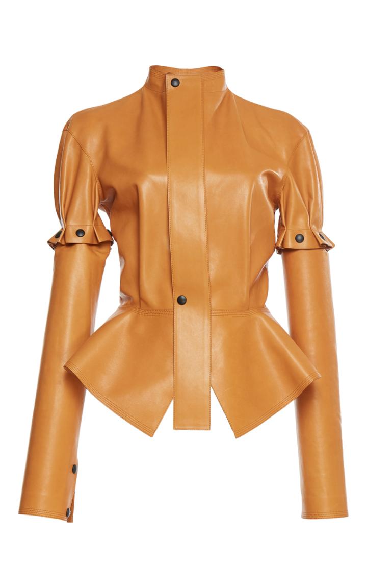 Loewe Tie Leather Jacket