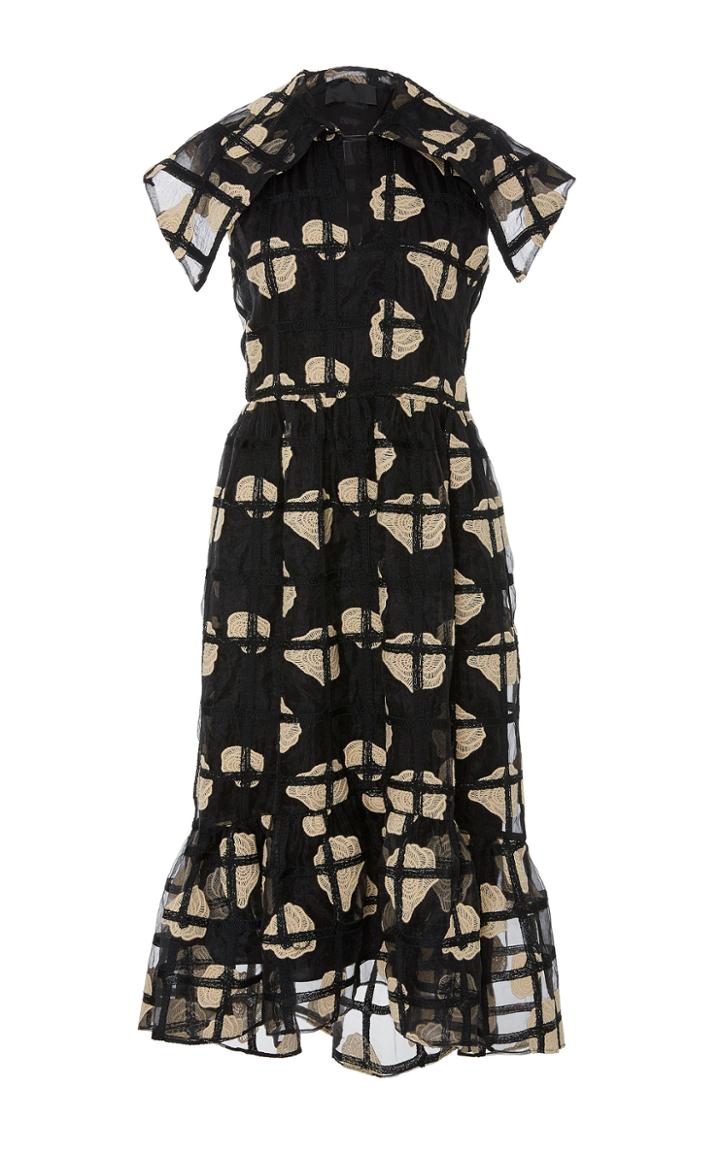 Co Cage Floral Dress