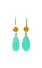 Mallary Marks Apple & Eve Yellow Sapphires Earrings