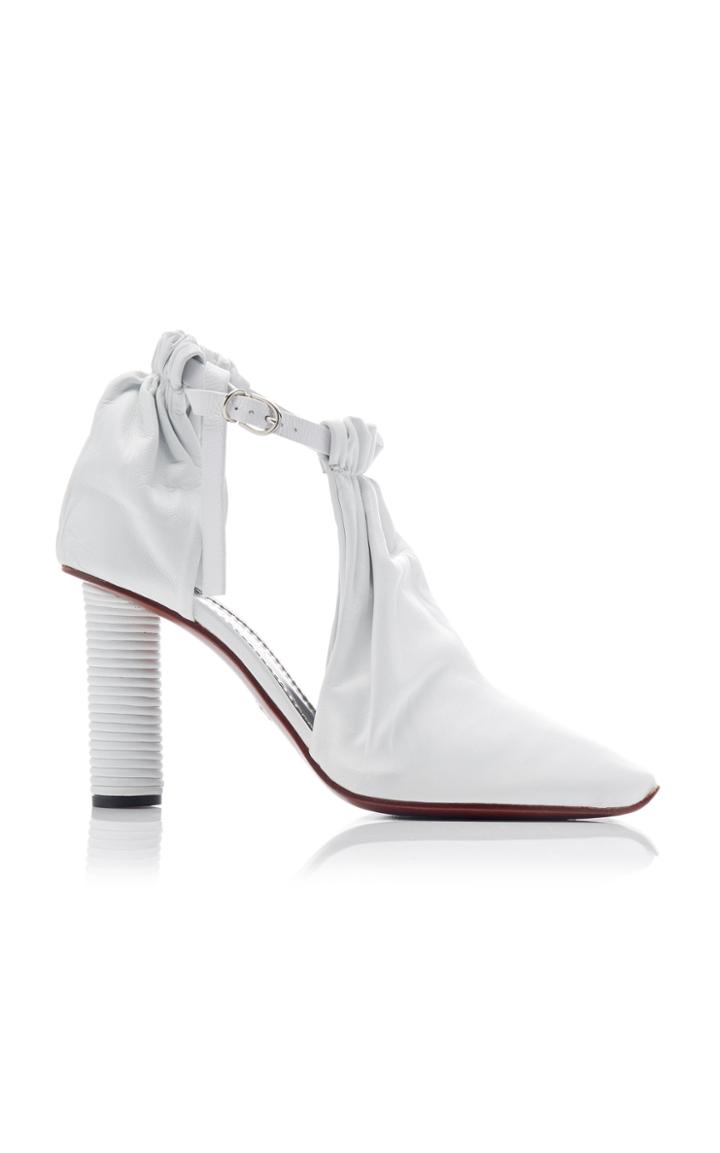 Proenza Schouler Cutout Lambskin Ankle Booties