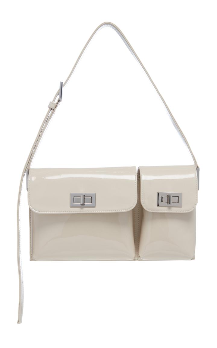 By Far Billy Patent Leather Shoulder Bag