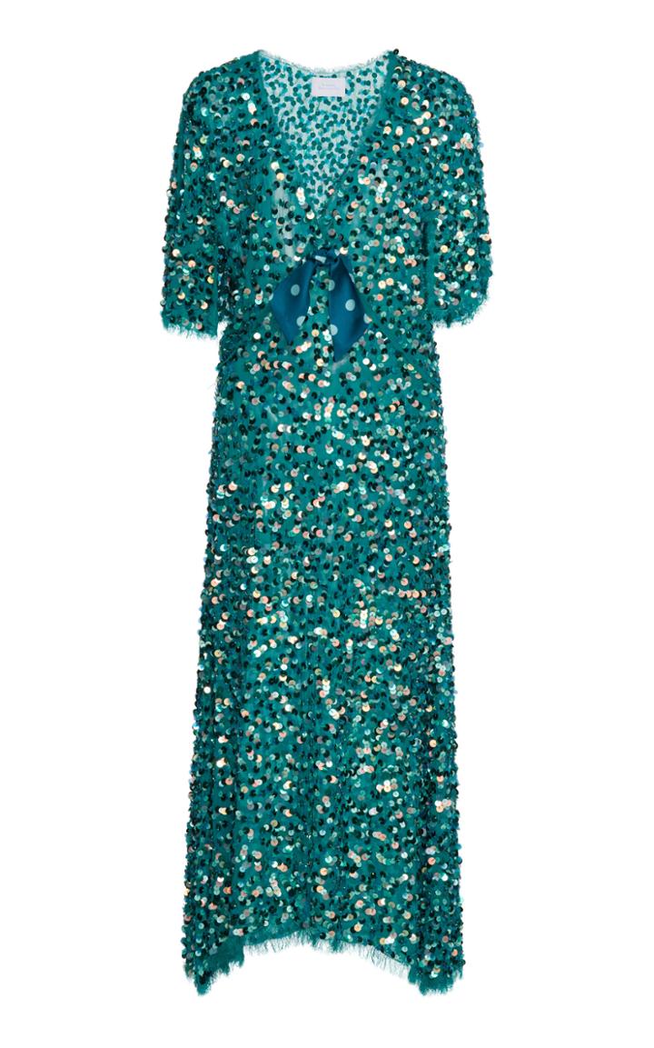 Luisa Beccaria Sequin Dress