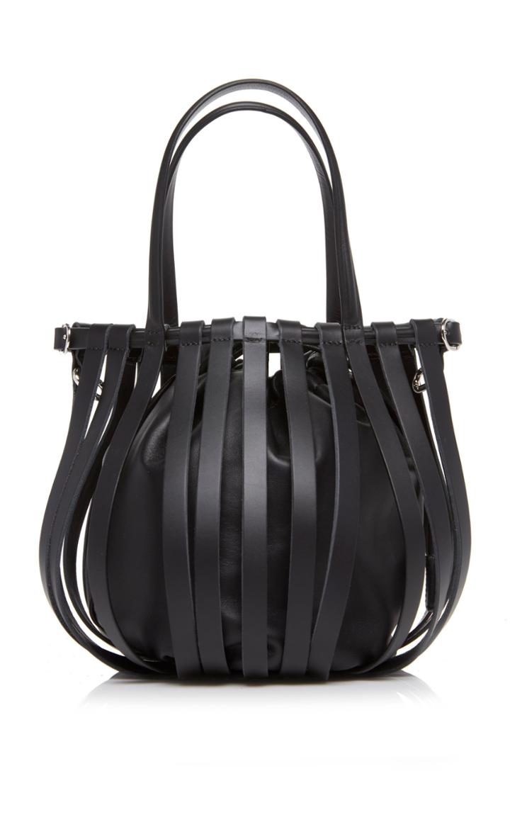 Paco Rabanne Harness Leather Tote