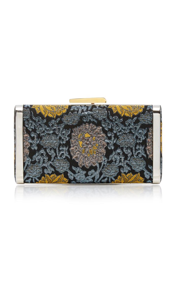 Hayward Venetian Brocade Slim Box Clutch