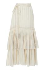 Brock Collection Ortensia Stripe Cotton Skirt
