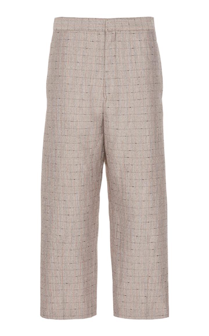 Jil Sander Sebastian Wool-blend Cropped Pants