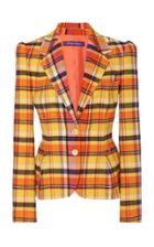 Ralph Lauren Eloise Plaid Wool-blend Jacket