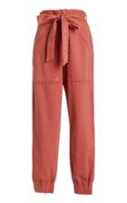 Moda Operandi Chufy Gouyen Belted Cotton Gabardine Pant