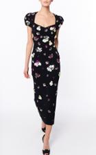 Moda Operandi Jenny Packham Double Date Embellished Crepe Dress