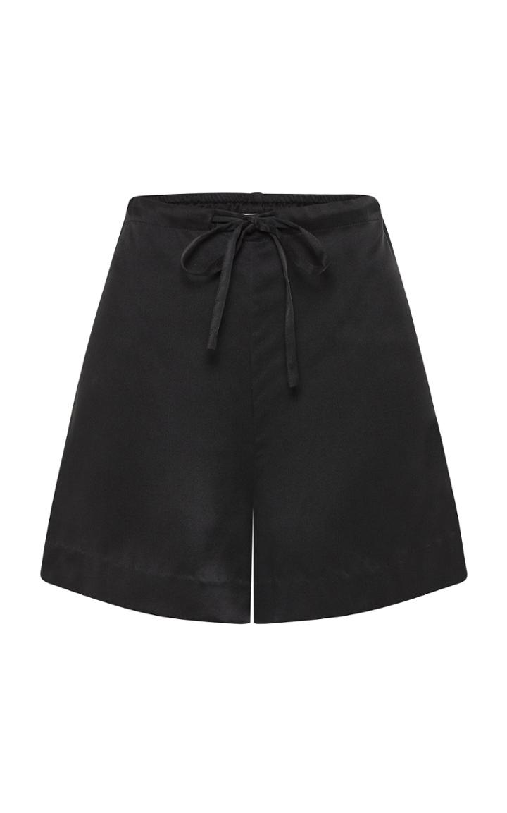 Moda Operandi St. Agni Norma Silk Drawstring Shorts