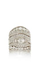 Gioia Rosecut/brilliant Cuts Diamond Stacked Ring