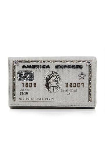 Preciously Paris Customizable Mini Platinum Amex Clutch