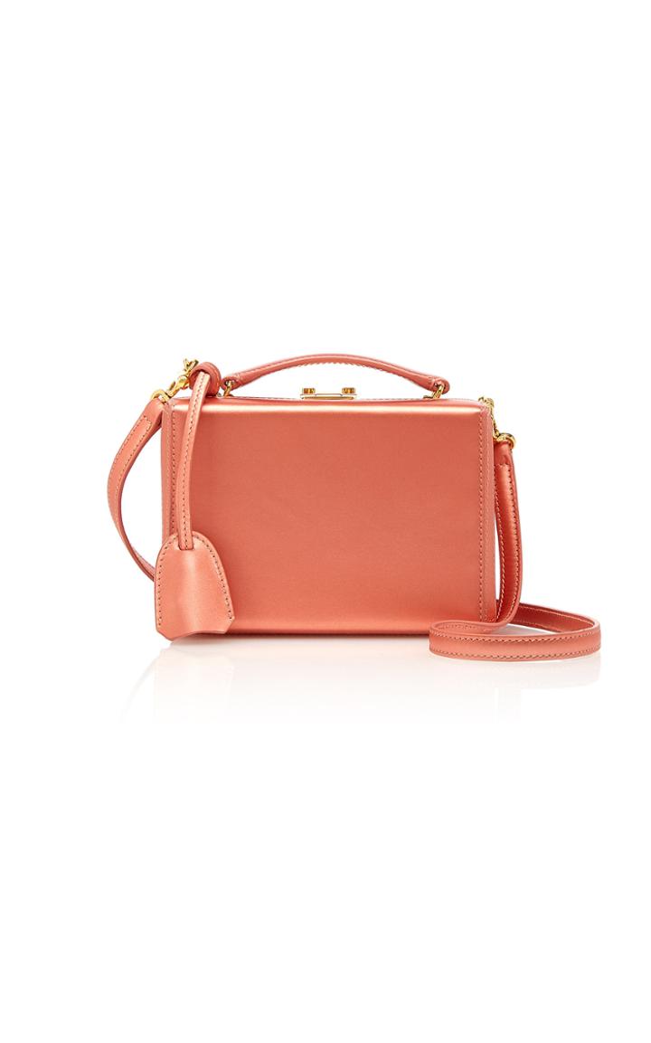 Mark Cross Mini Grace Satin Box Bag
