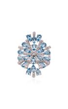 Hueb M'o Exclusive Aquamarine Cocktail Ring
