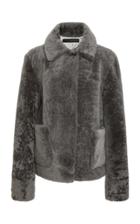 Pologeorgis The Matilda Patch Pocket Shearling Jacket