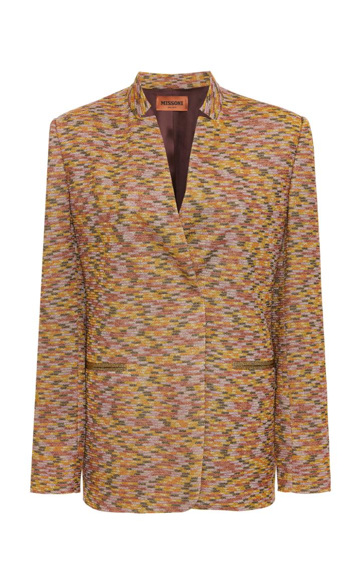 Missoni Printed Crepe Blazer