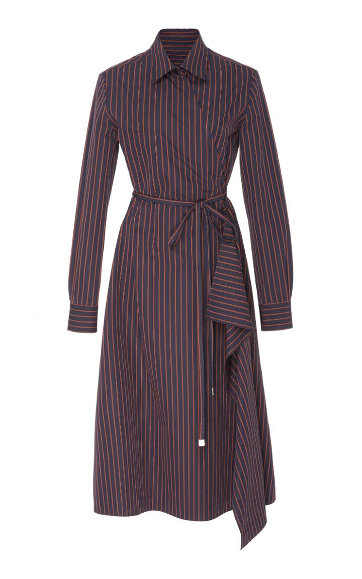 Rosetta Getty Belted Shirt Dress