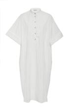 Tomas Maier Airy Poplin Cotton Shirt Dress
