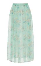 Christopher Kane Archive Floral Pleated Skirt