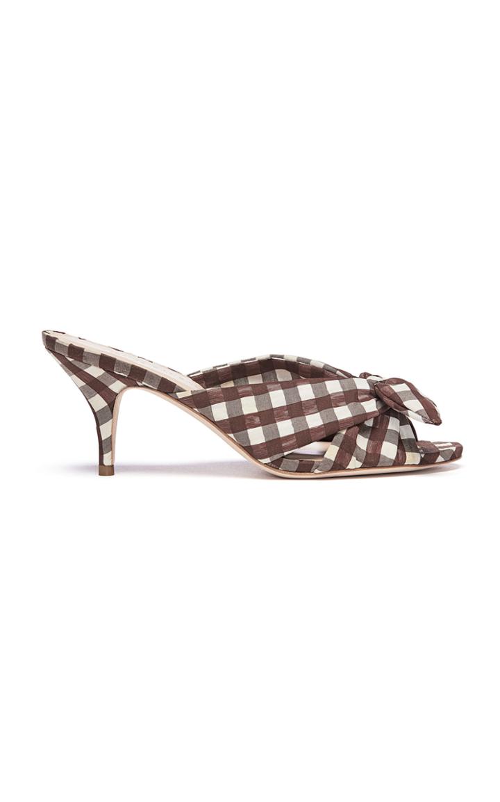Loeffler Randall Luisa Knotted Kitten Heel Sandals