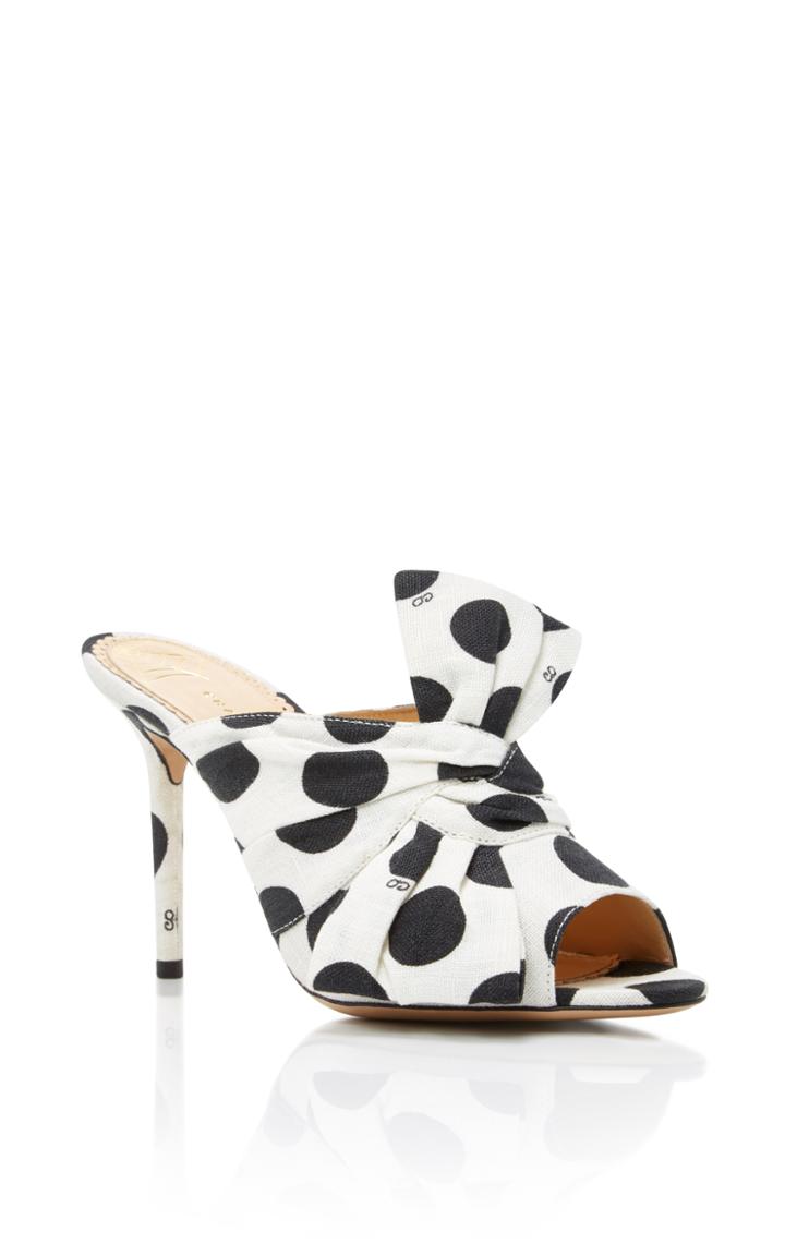 Charlotte Olympia Ilona Polka Dot Mule