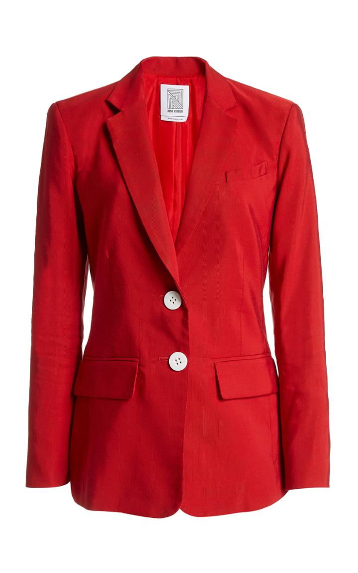 Moda Operandi Rosie Assoulin Classic Cotton-blend Blazer