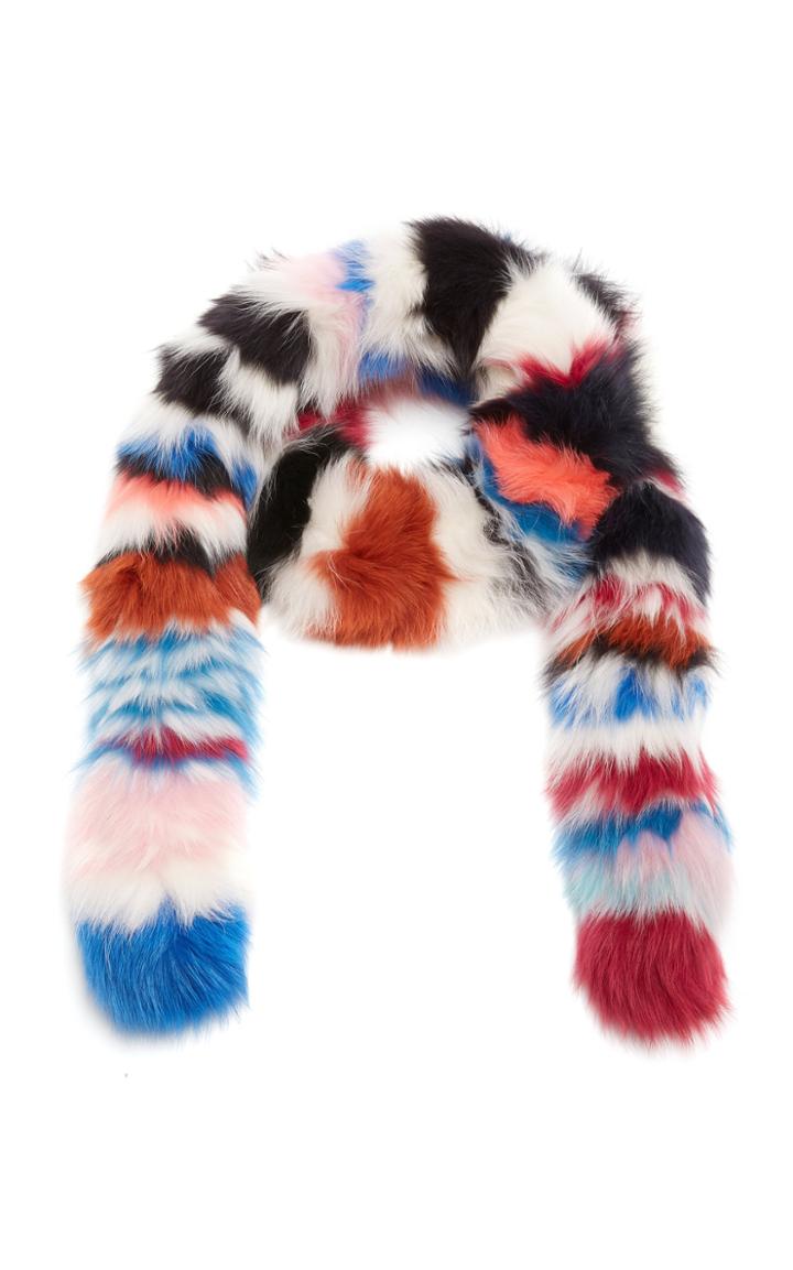 Charlotte Simone Chunky Monkey Fur Scarf