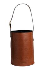By Malene Birger Evi Flower Embellished Leather Bucket Bag