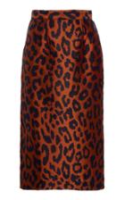 Alcoolique Araka Midi Tubolar Cheetah Skirt
