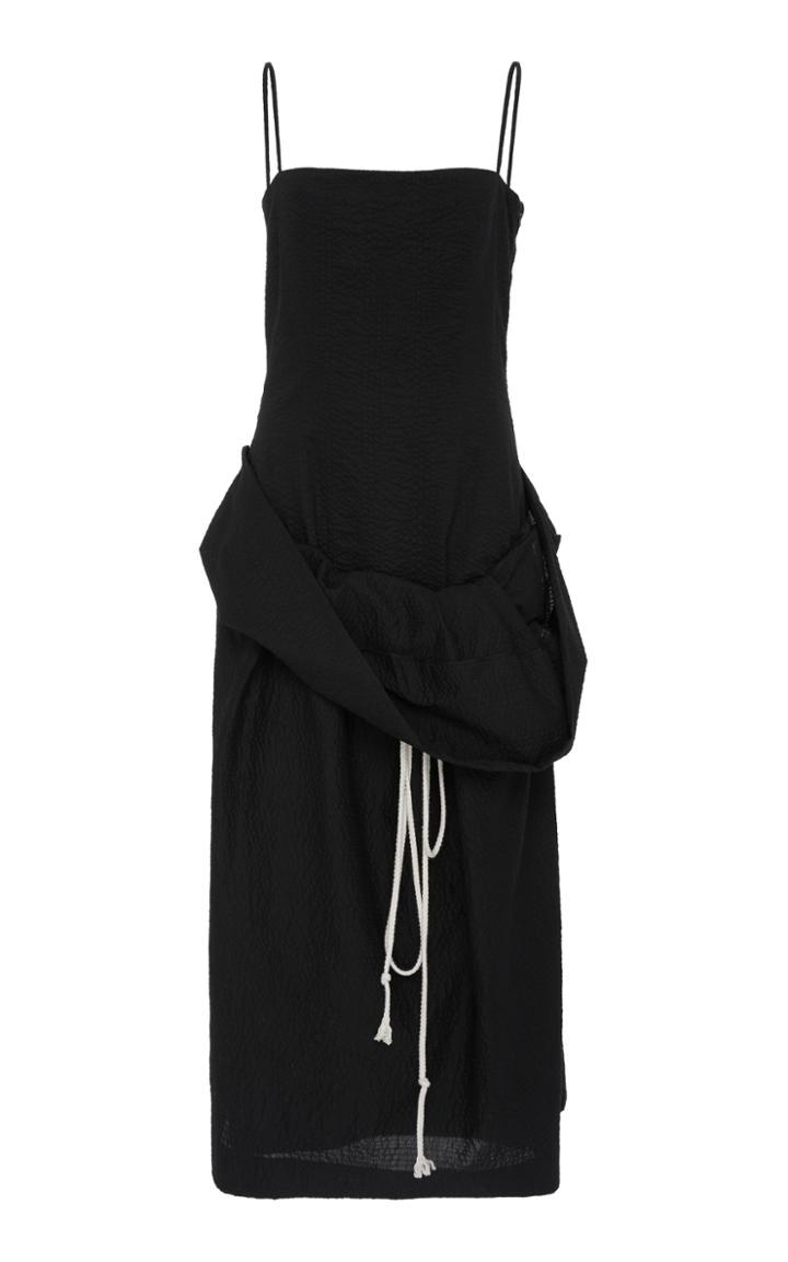 By. Bonnie Young Dress With Fitted Bodice And Tie Details