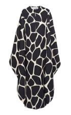 Valentino Printed Brushed-wool Cape