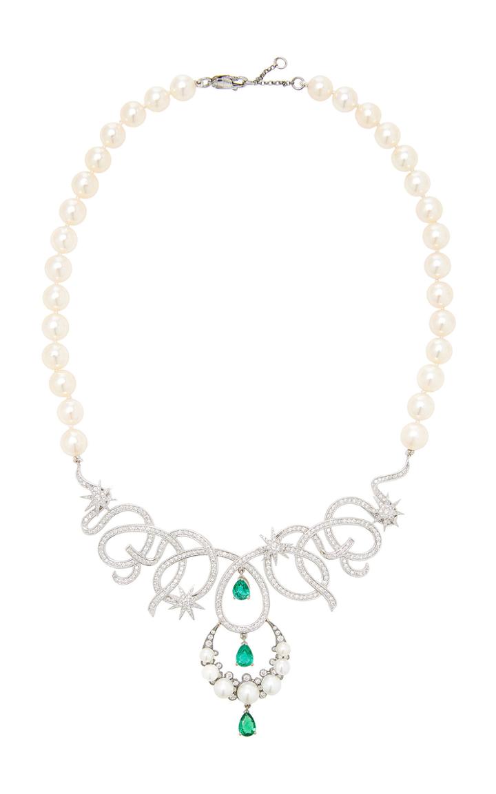 Colette Jewelry Galaxia Star Pearl Necklace