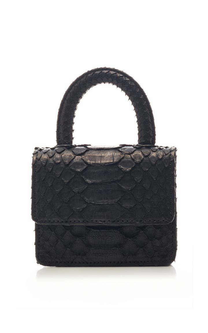 Gelareh Mizrahi Itsy Bitsy Micro Mini Python Top Handle
