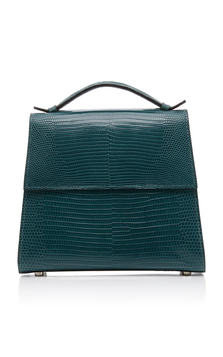 Hunting Season The Small Top Handle Lizard Bag