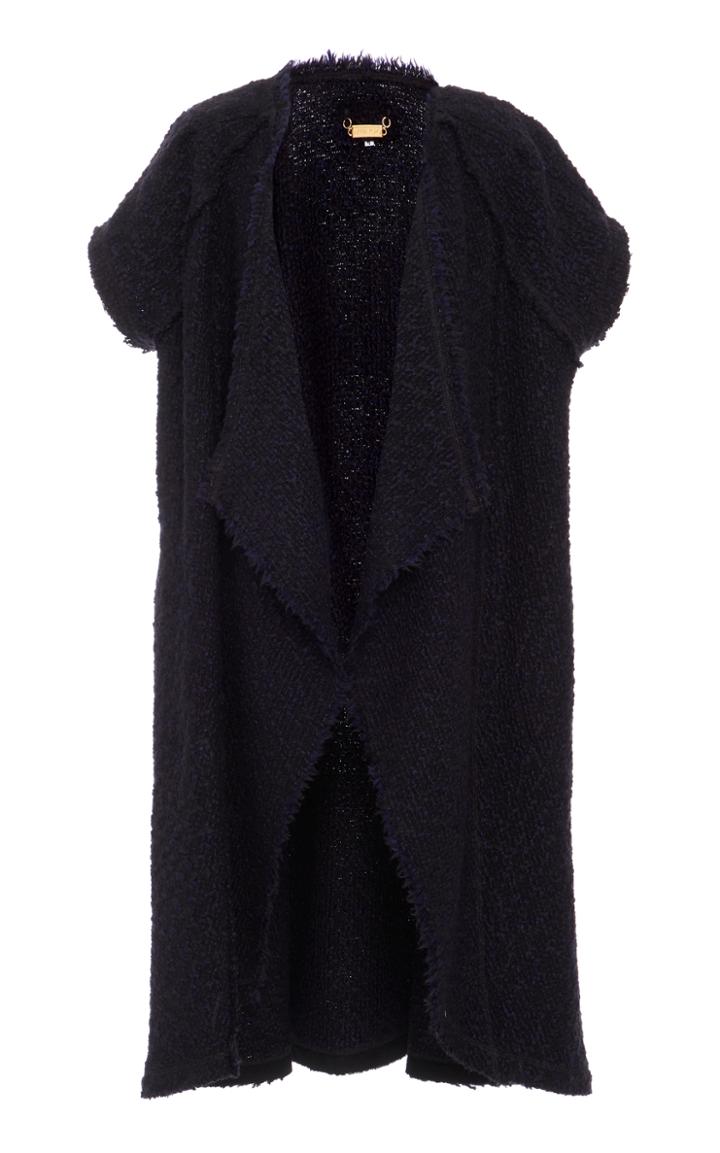 Amelia Toro Boucle Wool Knit Coat