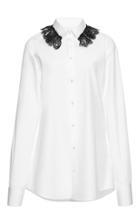 Dolce & Gabbana Long Sleeve Shirt With Lace