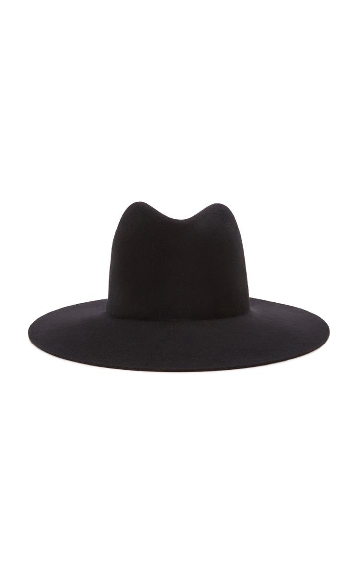 Janessa Leone Micah Wool-felt Fedora