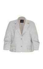 Erika Cavallini Beatrice Gathered Sleeve Jacket