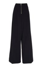 Maison Margiela Wide-leg Zipper High-rise Pants