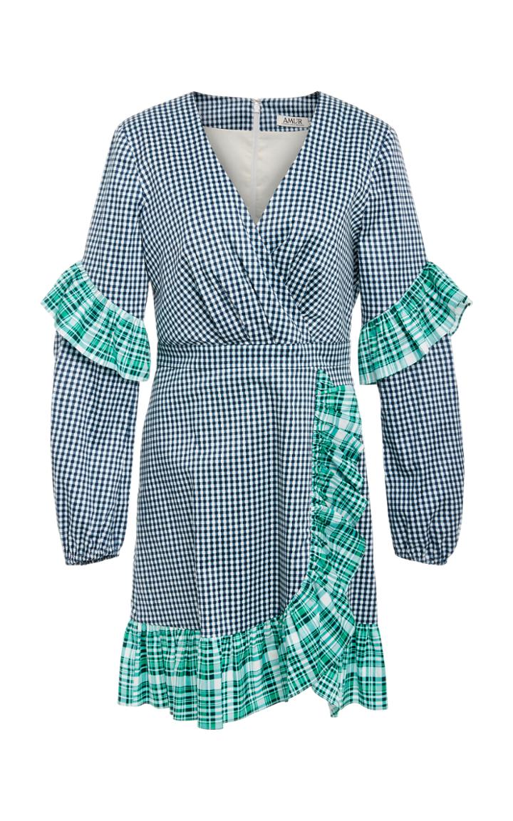 Amur Ryan Gingham Dress