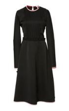 Loewe Pleated Crepe De Chine Midi Dress