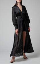 Alexis Cordelia Embroidered Wrap Dress