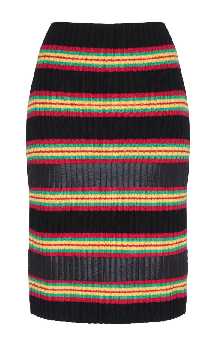 Marco De Vincenzo Knit Rib Skirt