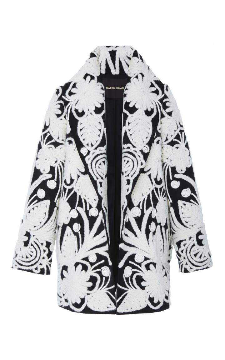 Naeem Khan Embroidered Coat