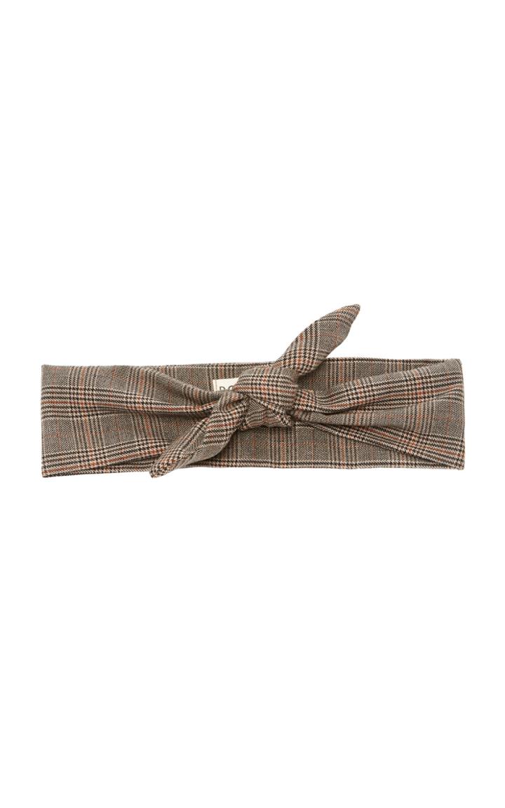 Donni. Poppy Plaid Tweed Headband