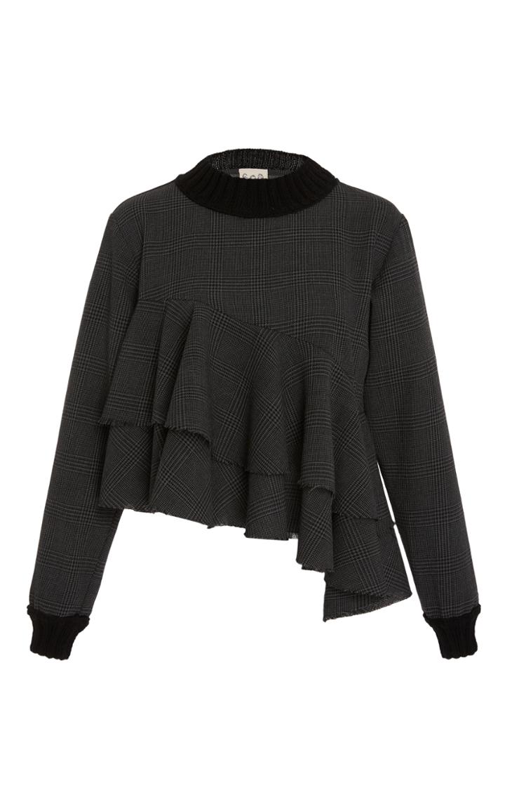 Sea Prince Of Whales Ruffled Sweatshirt