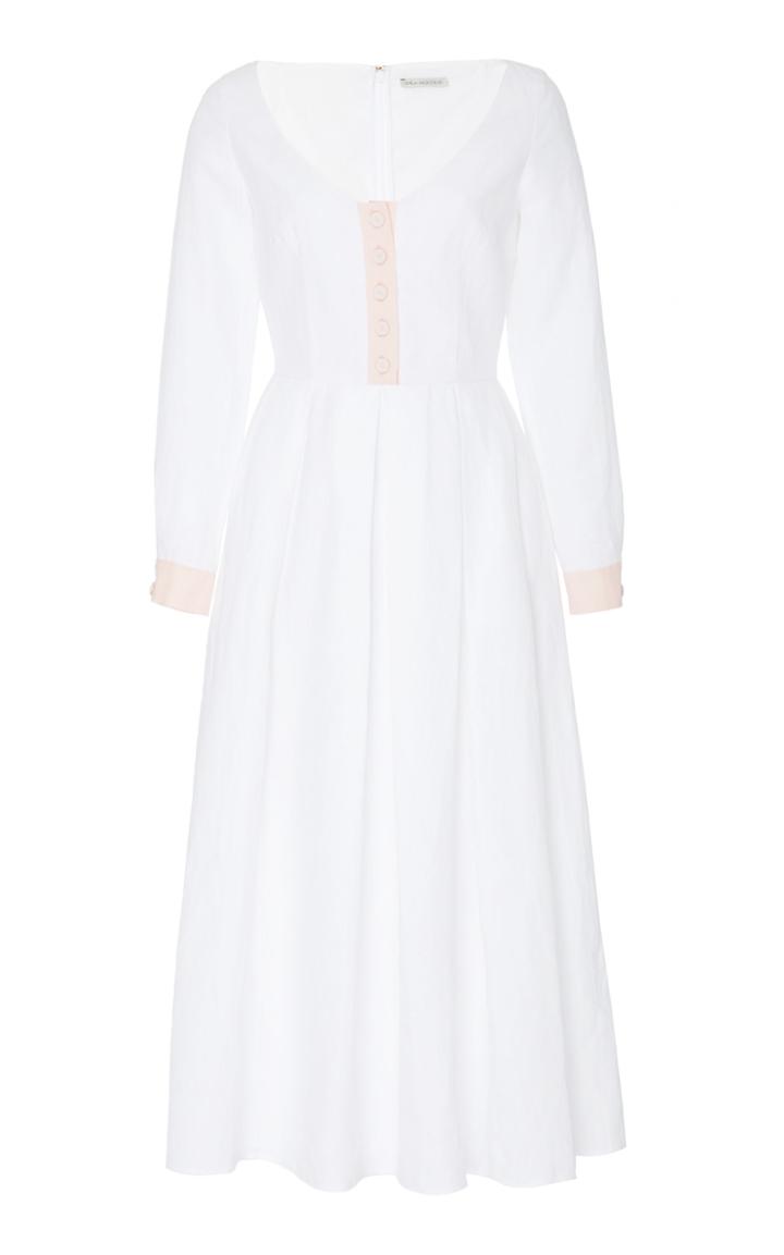 Emilia Wickstead M'o Exclusive Thea A-line Midi Dress
