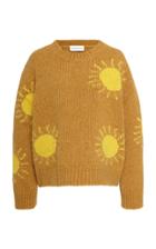 Mansur Gavriel Intarsia-knit Wool-blend Sweater