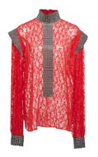 Christopher Kane Lace And Sequin Blouse